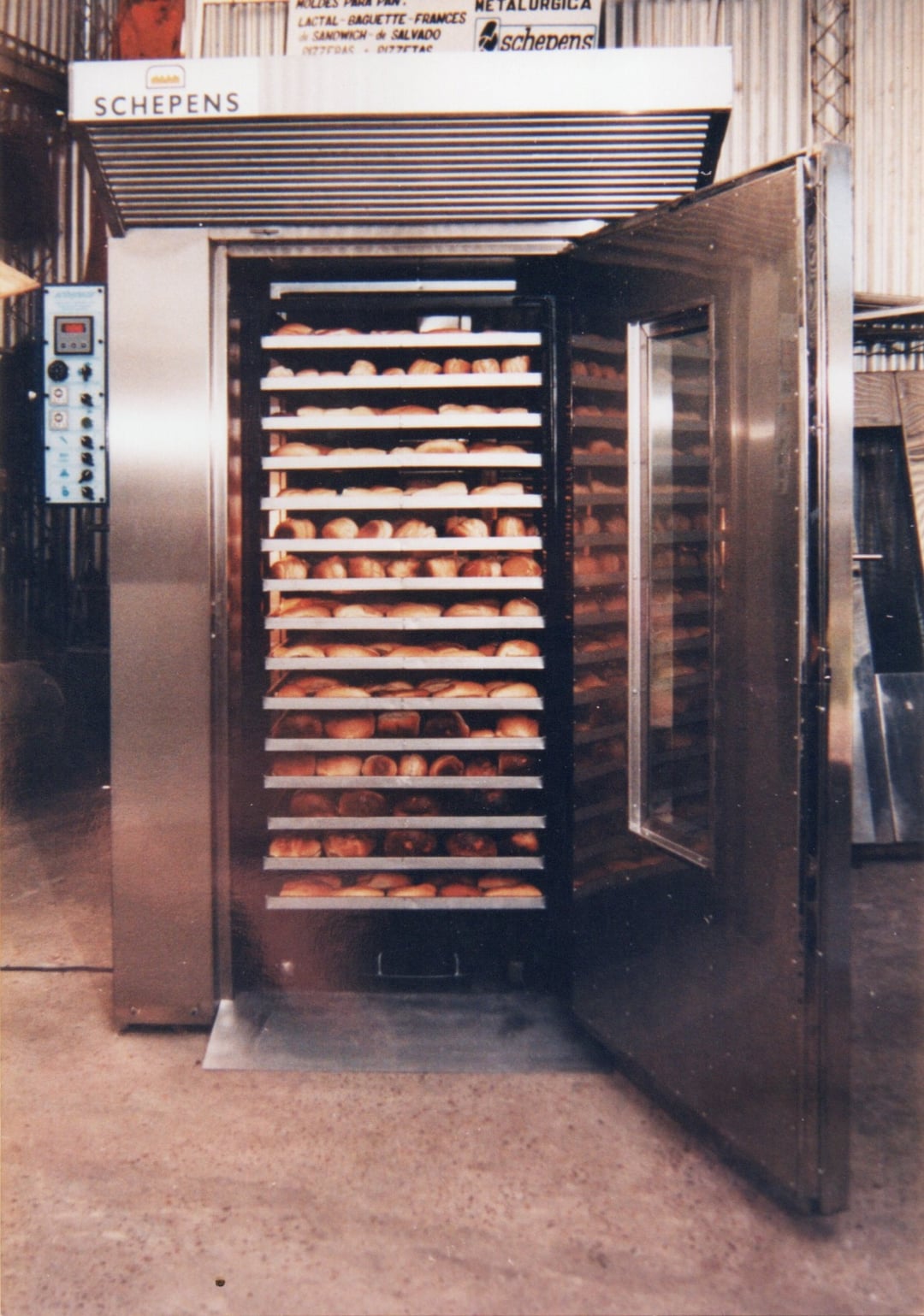 Los primeros hornos Schepens
