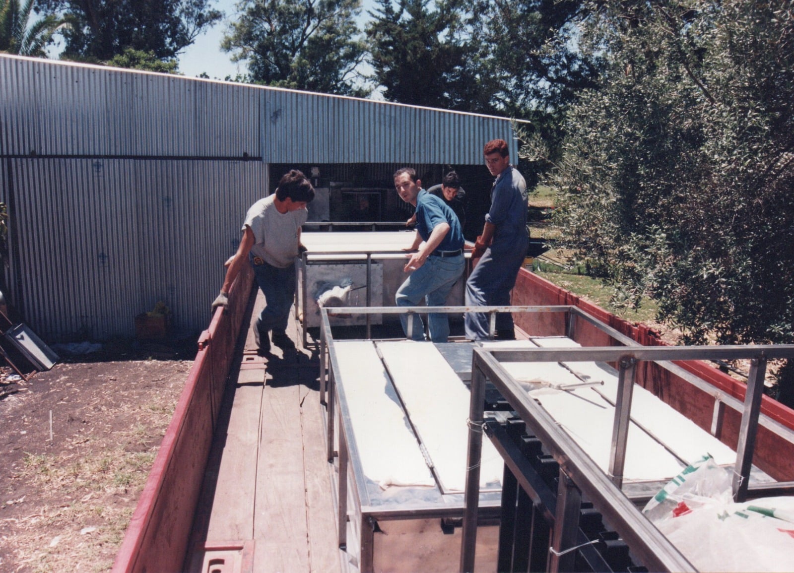 Primera exportación - 1996